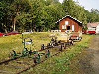 Drezíny ve Skalsku (100 let trati Skalsko - Mladá Boleslav - Sobotka)