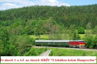 S lokálkou kolem Humprechtu 2019 výletní historické vlaky o sobotách a nedělích od 3. srpna do soboty 7. září