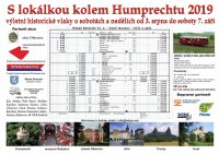 plakát (S lokálkou kolem Humprechtu aneb parním vlakem do Dětenic)
